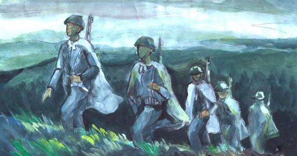 Hình tượng người lính trong bài thơ Tây Tiến - Quang Dũng (THPT Quốc Gia 2018).